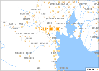 map of Talimundoc