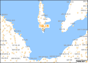 map of Talim