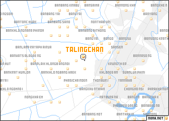 map of Taling Chan