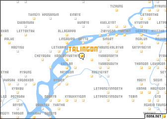 map of Talingon