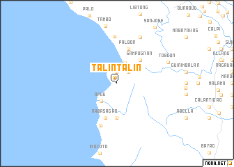 map of Talin-Talin