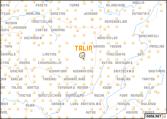 map of Ta-lin