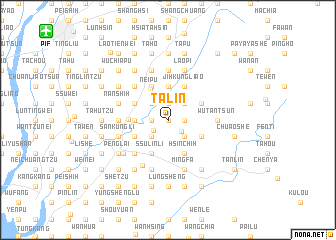 map of Ta-lin