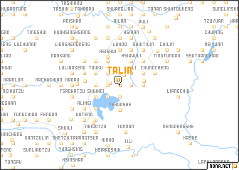 map of Ta-lin