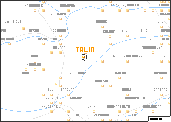 map of Tālīn