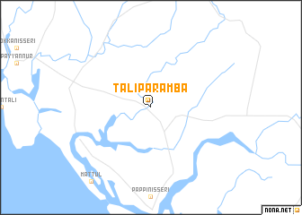 map of Taliparamba