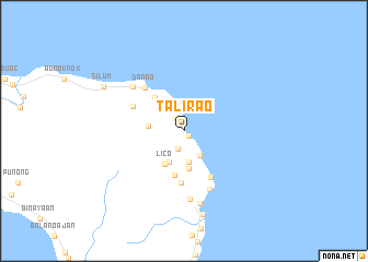 map of Talirao