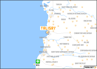 Talisay City Neg Occ Map Talisay (Philippines) Map - Nona.net