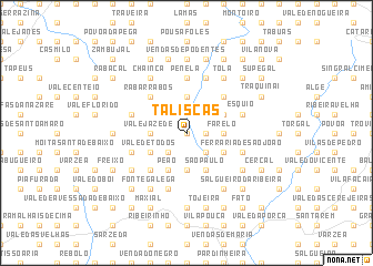 map of Taliscas