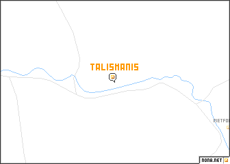 map of Talismanis