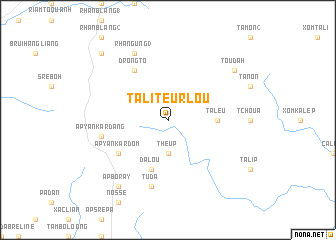 map of Tali Teurlou