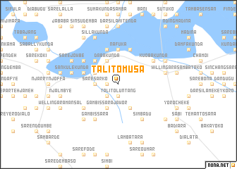 map of Talito Musa