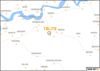 map of Talito