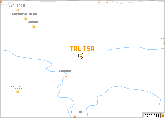 map of Talitsa