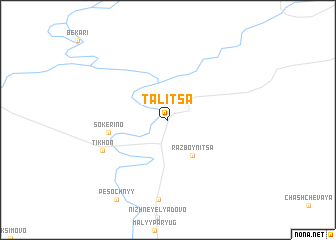 map of Talitsa