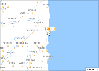 map of Ta-liu