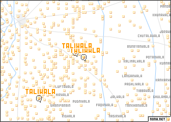 map of Taliwāla