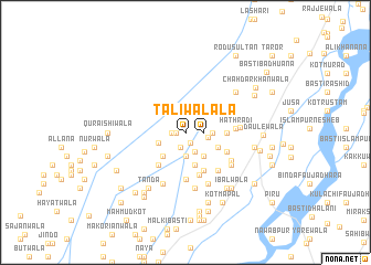map of Tāliwāla