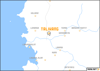 map of Taliwang