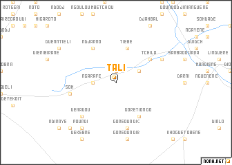 map of Tali