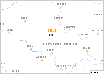 map of Tali