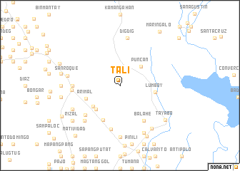 map of Tali