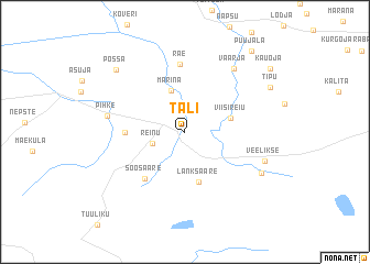 map of Tali