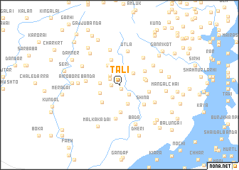 map of Tāli