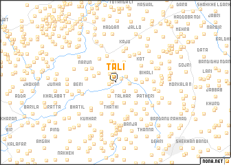 map of Tāli
