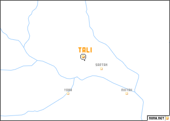 map of Tāli
