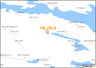 map of Taljala
