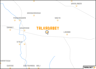 map of Talkadabey