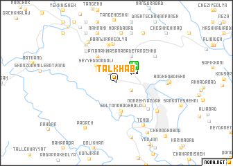 map of Talkh Āb