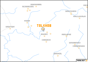 map of Talkh Āb