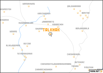 map of Talkhak