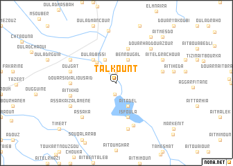 map of Talkount