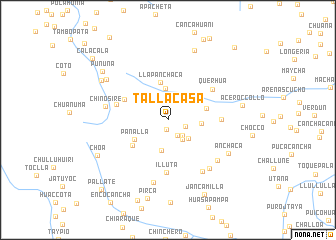 map of Tallacasa