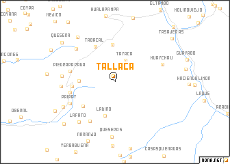 map of Tallaca