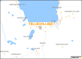 map of Tallac Village