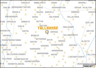 map of TallAḩmar