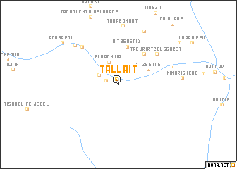 map of Tallait