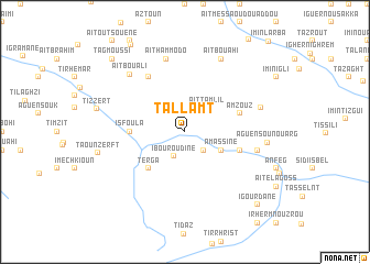 map of Tallamt