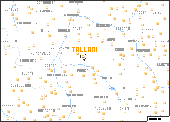 map of Tallani