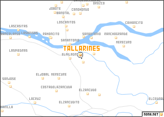 map of Tallarines
