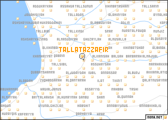 map of Tallat az Zafīr