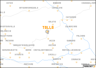 map of Talla