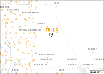 map of Talla