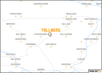 map of Tallberg