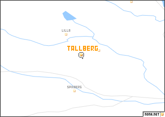 map of Tallberg