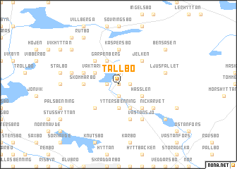 map of Tallbo